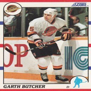 Garth Butcher - 1990 Score Hockey Card